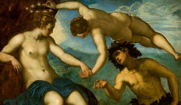 Tintoretto, Nozze di Bacco e Arianna, 1578 (particolare)