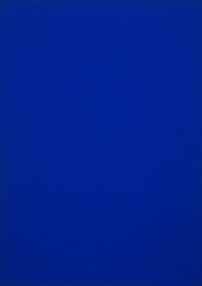 Yves Klein, Blue Monochrome
