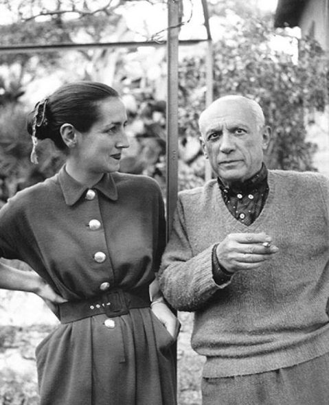  Pablo Picasso (1881-1973) e Françoise Gilot (1921)