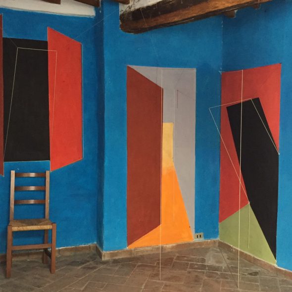 La “Casa Dipinta” di Brian O’Doherty a Todi