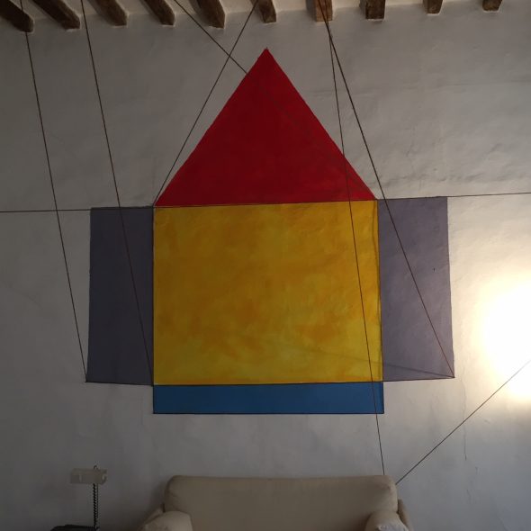 La “Casa Dipinta” di Brian O’Doherty a Todi