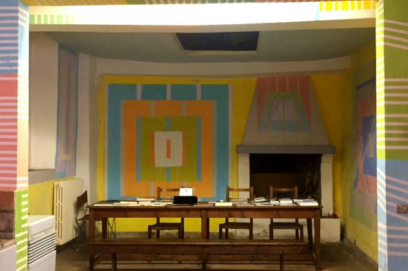 La “Casa Dipinta” di Brian O’Doherty a Todi