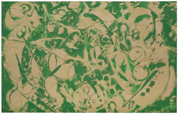 Lee Krasner, Siren, 1966, Hirshhorn Museum and Sculpture Garden, Smithsonian Institution -® The Pollock-Krasner Foundation. Photo by Cathy Carver