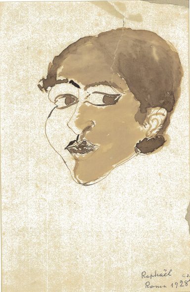 Antonietta Raphael, Autoritratto 1928