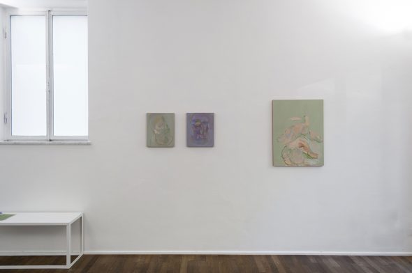 Panoramica mostra Tra un atto e l'altro di Beatrice Meoni, galleria Cardelli & Fontana