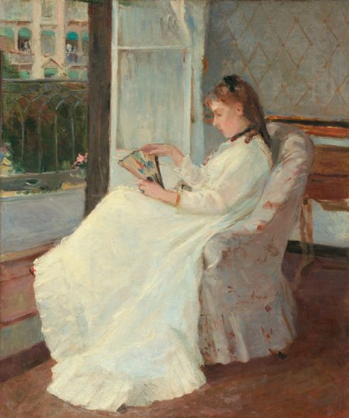 Berthe Morisot, Jeune Femme á sa fenêtre, 1869. Washington, National Gallery of Art
