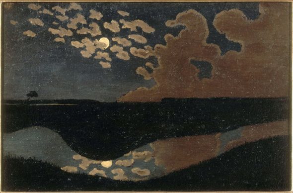 Félix Vallotton, Clair de lune, 1895. © RMN-Grand Palais (Musée d'Orsay) - Hervé Lewandowski.