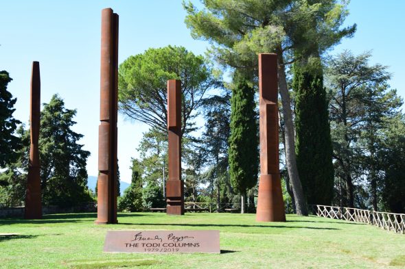 Il parco di Beverly Pepper, Todi (foto Luna Hoei Cini)