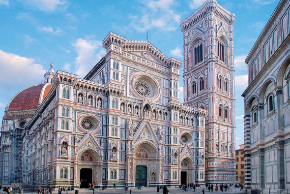 La Cattedrale di Santa Maria del Fiore, a Firenze