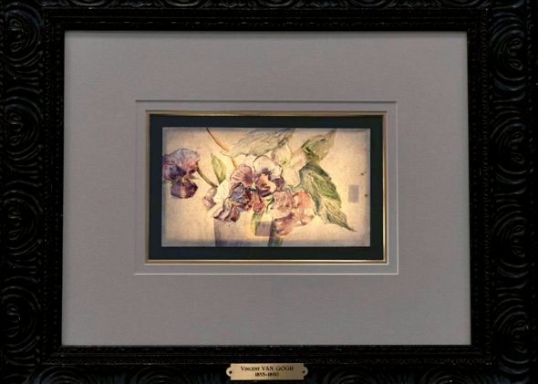 L'acquerello floreale di van Gogh venduto a Gand