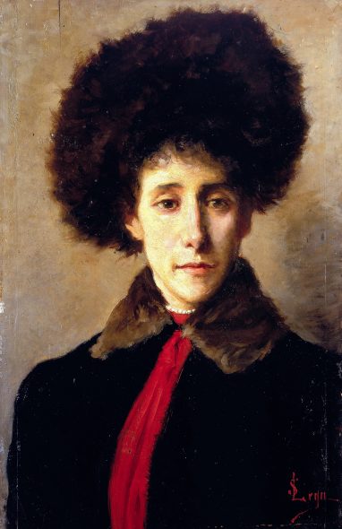 Silvestro Lega, Ritratto della signorina Titta Elisa Guidacci, 1888