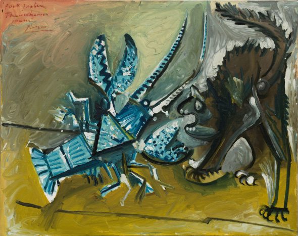 Pablo Picasso, Aragosta e gatto