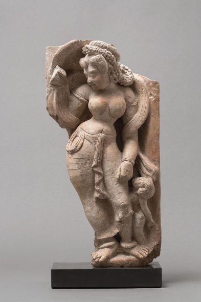 Vāgīśvarī, Uttar Pradesh, fine IV secolo d.C., terracotta, 69 cm