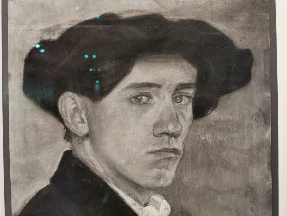 Autoritratto di Gino Severini, Galleria Russo di Roma, Flashback 2019, Torino
