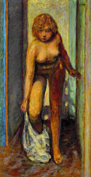 Impressionist and modern art sale Sotheby's New York novembre 2019 Pierre Bonnard, Femme se déshabillant, 1908-1930, stimata 1.5-2.5 milioni $