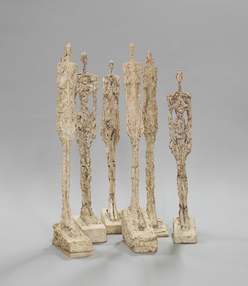 Alberto Giacometti, Les femmes de Venise, 1956. Fondation Giacometti, Paris. © Succession Alberto Giacometti (Fondation Giacometti, Paris + Adagp, Paris), 2019