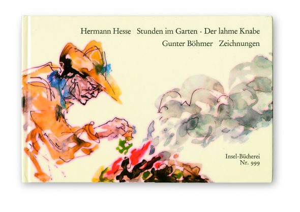Gunter Böhmer, copertina di Hermann Hesse, Stunden im Garten (Ore in giardino), Erschienen im Insel Verlag 1952, Suhrkamp Verlag 1976