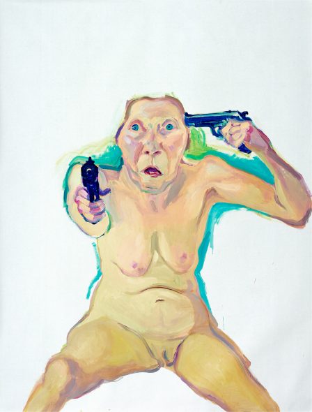 Maria Lassnig, You or Me, 2005. Collezione privata Courtesy Hauser & Wirth (c) Maria Lassnig Stiftung