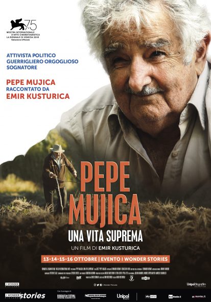 Emir Kusturica racconta Pepe Mujica: leader politic, guerrigliero, sognatore. Al cinema dal 13 al 16 ottobre