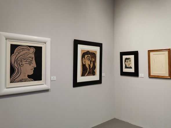 Picasso e Modigliani, Galerie Jean-Francois Cazeau, Flashback 2019, Torino