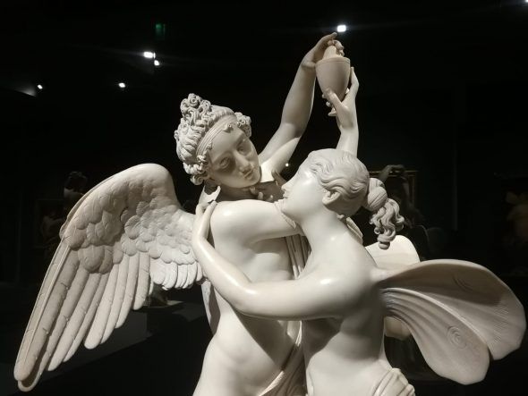 Canova | Thorvaldsen. La nascita della scultura moderna, Gallerie d'Italia, Milano. Giovanni Maria Benzoni, Amore e Psiche