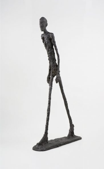 Alberto Giacometti, “Man Pointing” (1947), bronze, 178 x 95 x 52 cm, Tate (© Alberto Giacometti Estate, ACS/DACS, 2017)