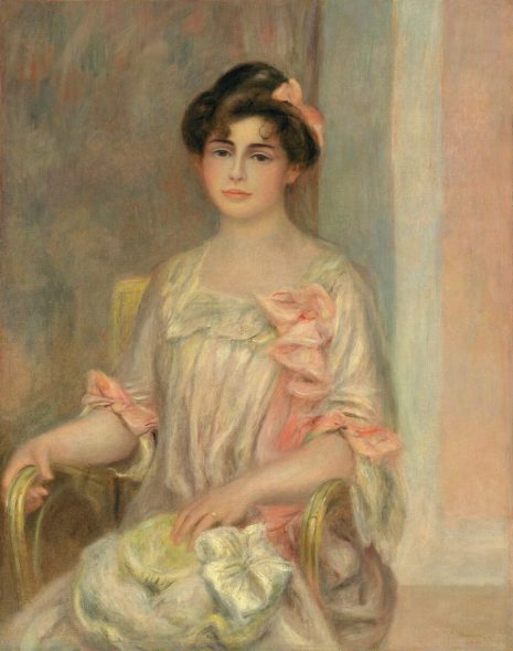 Pierre-Auguste Renoir Portrait de Madame Josse-Bernheim Dauberville (née Mathilde Adler), 1901 Olio su tela, 92x71 cm Collezione privata