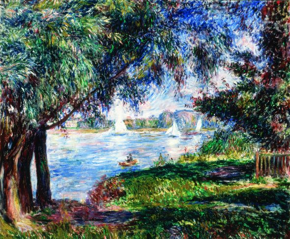 Claude Monet L’ile aux Orties, 1897 Olio su tela, 73,4x92,5 cm Photo Peter Schälchli, Zürich