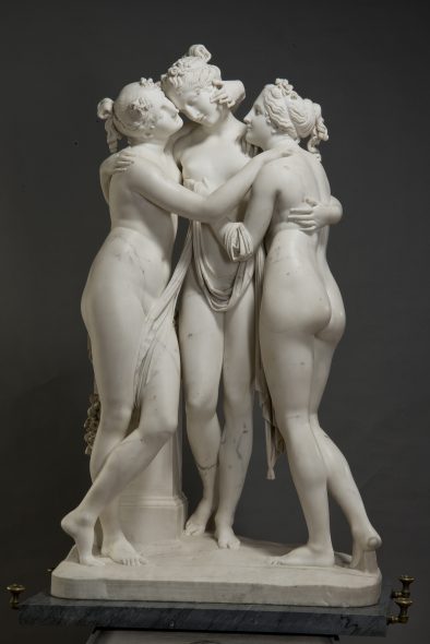 Canova | Thorvaldsen. La nascita della scultura moderna, Gallerie d'Italia, Milano. Antonio Canova, Le te Grazie