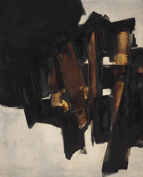 Pierre Soulages, Pittura, 200 x 162 cm, 14 marzo 1960
