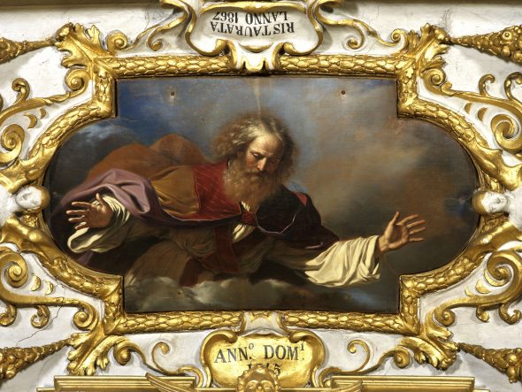 Guercino Pinacoteca Cento 2019 Padre Eterno, 1645, Chiesa del Rosario (Cento)