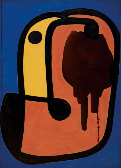 esta d’uomo, 12 gennaio 1935, Olio e vernice a smalto (Ripolin) su cartone, 106 x 75 cm © Fundação de Serralves, Porto