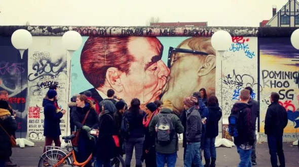 Arte sul muro di Berlino