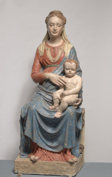 Madonna con il Bambino, Giovanni de Fondulis. Chiesa di San Nicolò, Padova