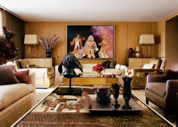 Collezione Marc Jacobs Sotheby's New York novembre 2019 Il soggiorno dell'appartamento di Marc Jacobs (fonte: Artnetnews)