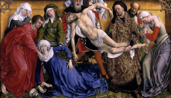 La deposizione della croce di Rogier Van Der Weyden