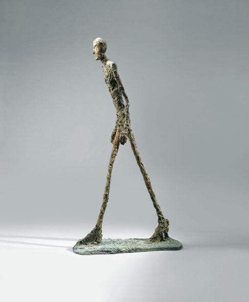 L'homme qui marche I, Alberto Giacometti, 1960