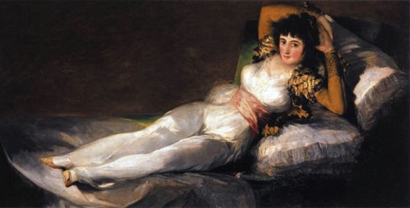 Maja Desnuda di Francisco Goya
