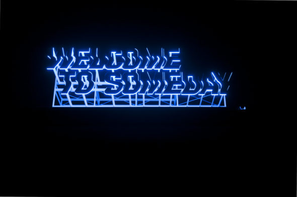 Marotta e Russo, Welcome to Someday, 2019, per la mostra 10x100 fabbrica d'arte contemporanea, ph credit Fosca Piccinelli (2)