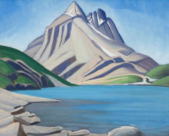 Martin's Harris artwork Mountain Sketch LXX is estimated to sell for between $300,000 and $500,000. (Heffel Fine Art Auction House/Canadian Press)