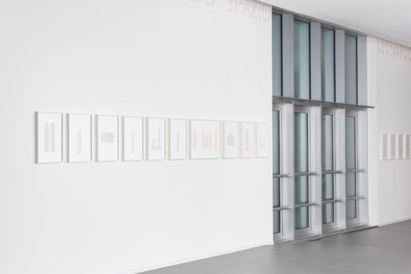 Stefano Serretta, Naked Lunch Money, installation view, Spazio Leonardo, Milano, 2019, ph. credits Cosimo Filippini, courtesy UNA and the artist