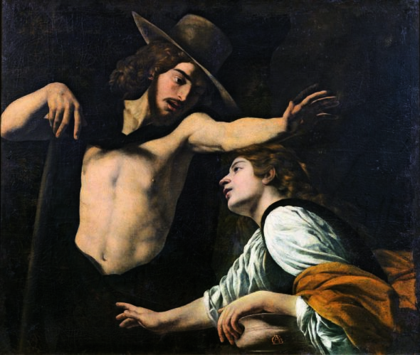 Museo di Palazzo Pretorio, Prato - Giovanni Battista Caracciolo detto Battistello, Noli me tangere, 1618, olio su tela, cm 123x142