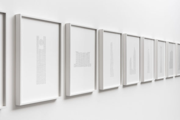 Stefano Serretta, Naked Lunch Money, installation view, Spazio Leonardo, Milano, 2019, ph. credits Cosimo Filippini, courtesy UNA and the artist