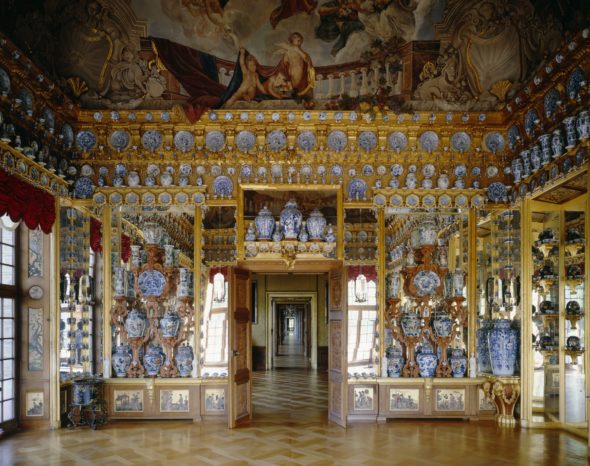 Fondazione Prada The Pocelain Room Sala di porcellana, Castello di Charlottenburg, Berlino