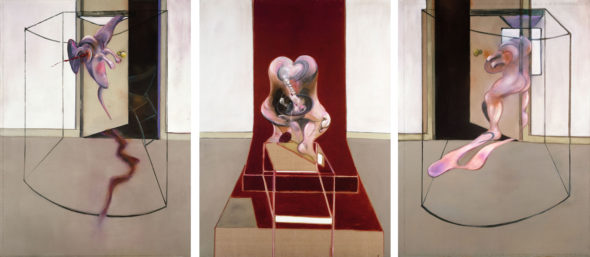 Francis Bacon, Triptych Inspired by the Oresteia of Aeschylus, 1981