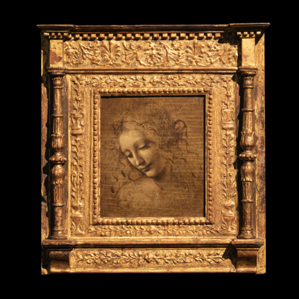 Leonardo da Vinci, La Scapigliata, Palazzo della Pilotta, Galleria Nazionale, Parma