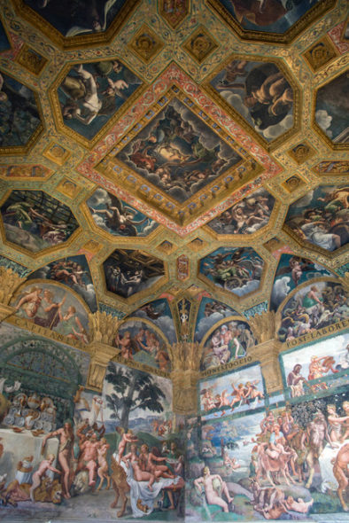 Palazzo Te affreschi de La Sala di Amore e Psiche © Fondazione Palazzo Te 