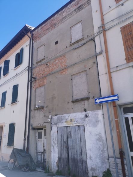 La casa dei genitori di Boccioni, a Morciano di Romagna