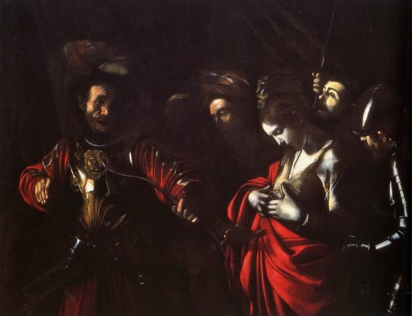 Caravaggio, Martirio di SantOrsola, Gallerie dItalia - Palazzo Zevallos, Napoli