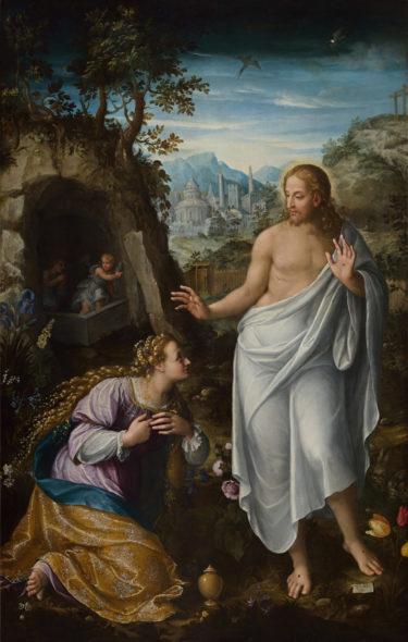 Fede Galizia: noli me tangere. Pinacoteca Brera, Milano.